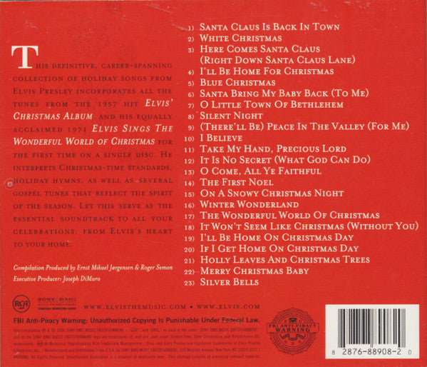Elvis Christmas - Elvis Presley (2006) (Used) Ph