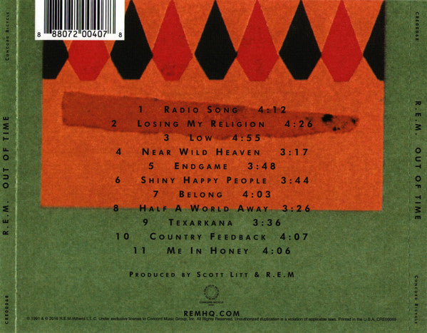 Out Of Time - R.E.M. (2016) (Used)