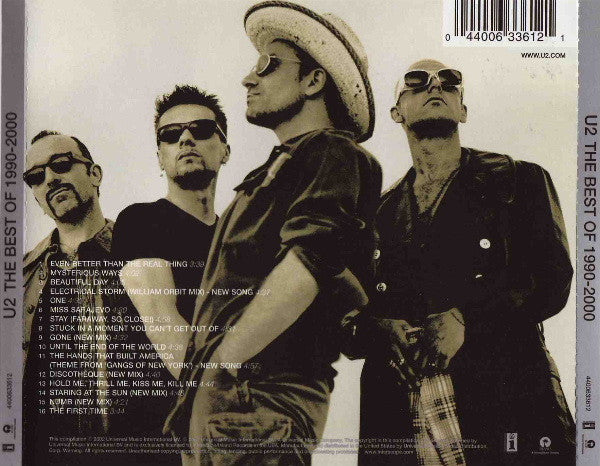 The Best Of 1990-2000 - U2 (2002) (Used)