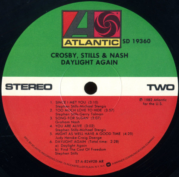 Daylight Again - Crosby, Stills & Nash (1982) (Used)