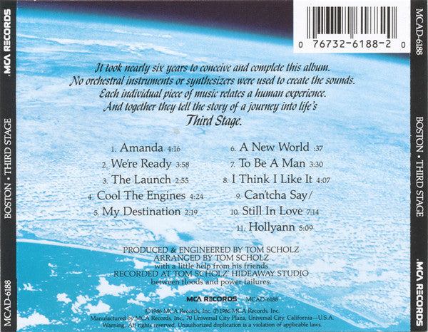 Third Stage - Boston (-) (Used)