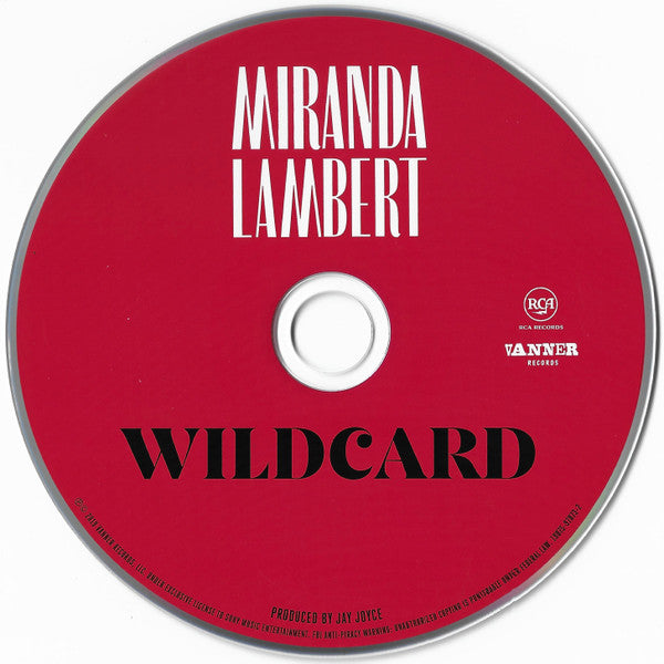Wildcard - Miranda Lambert (2019) (Used)
