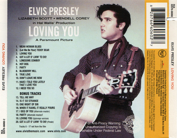 Loving You - Elvis Presley (2005) (New)
