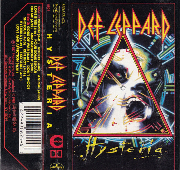 Hysteria - Def Leppard (1987) (Used)