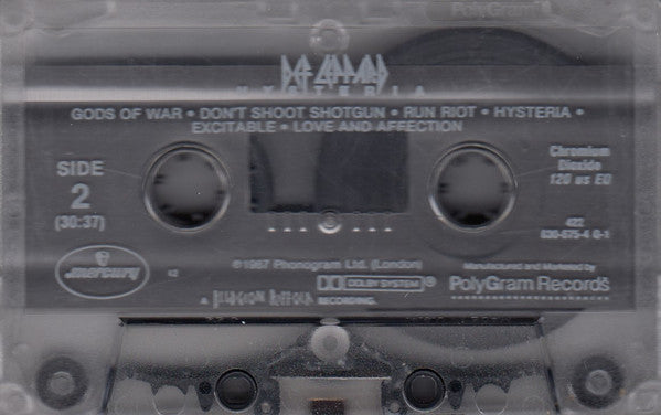 Hysteria - Def Leppard (1987) (Used)