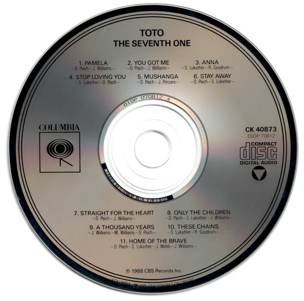 The Seventh One - Toto (1988) (Used)