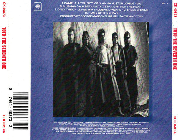 The Seventh One - Toto (1988) (Used)