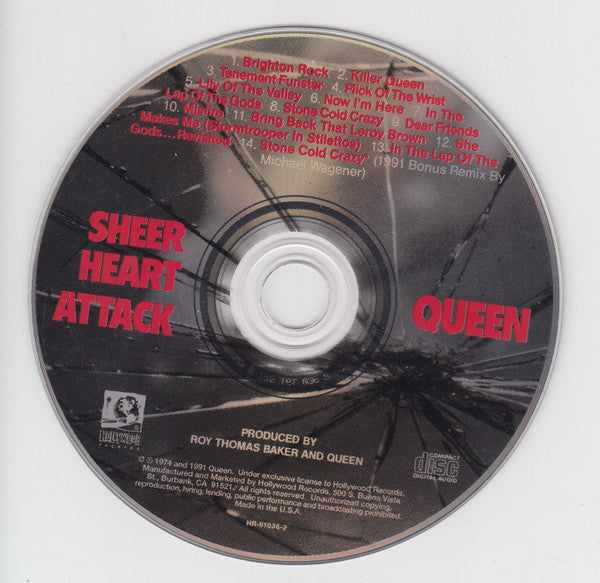 Sheer Heart Attack - Queen (-) (Used)