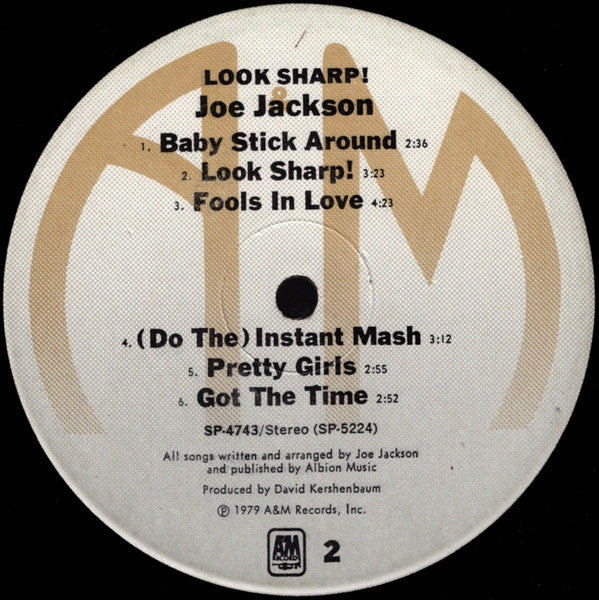 Look Sharp! - Joe Jackson (1979) (Used)
