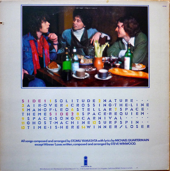 Go - Stomu Yamashta, Steve Winwood, Michael Shrieve (1976) (Used)
