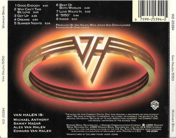 5150 - Van Halen (-) (Used)