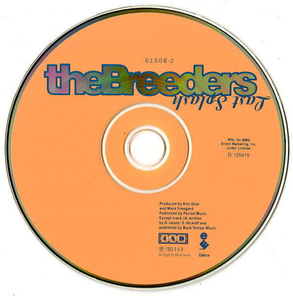 Last Splash - The Breeders (1993) (Used)