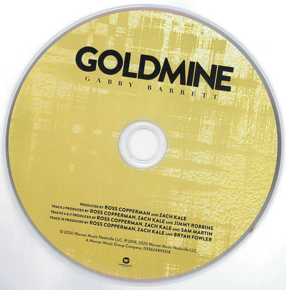 Goldmine - Gabby Barrett (2020) (Used)