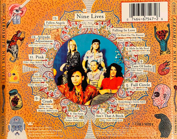 Nine Lives - Aerosmith (-) (Used)
