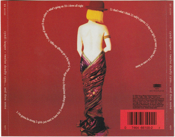 Twelve Deadly Cyns... And Then Some - Cyndi Lauper (1995) (Used)