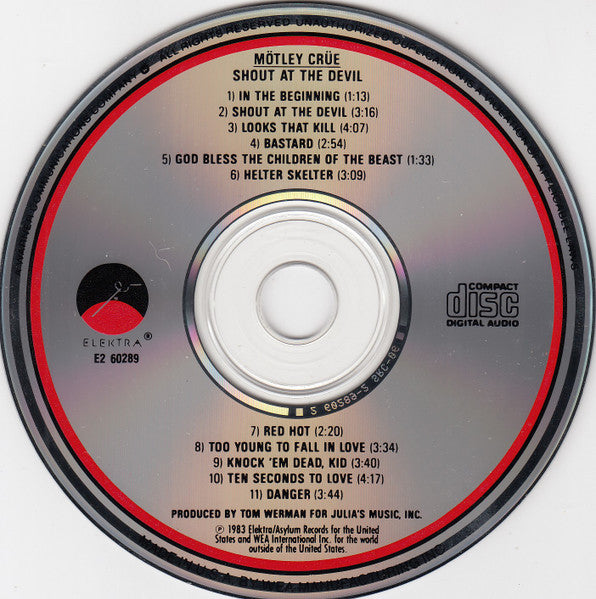 Shout At The Devil - Mötley Crüe (-) (Used)