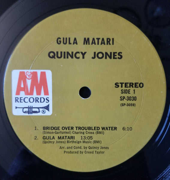 Gula Matari - Quincy Jones (1970) (Used)