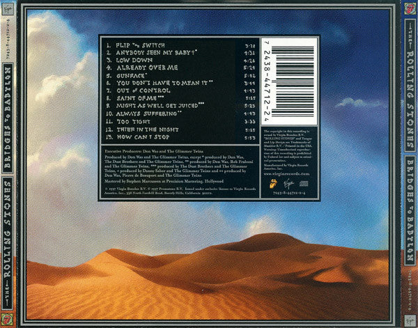 Bridges To Babylon - The Rolling Stones (1997) (Used)