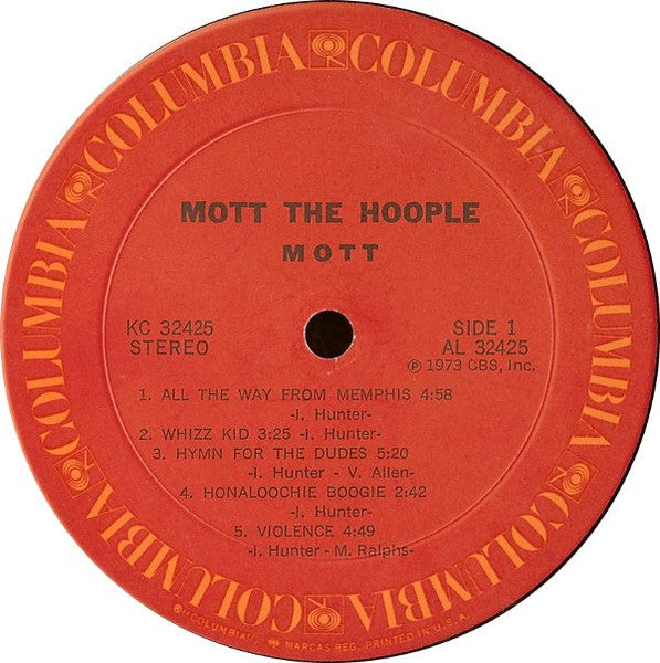 Mott - Mott The Hoople (1973) (Used)