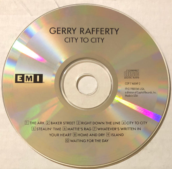 City To City - Gerry Rafferty (-) (Used)