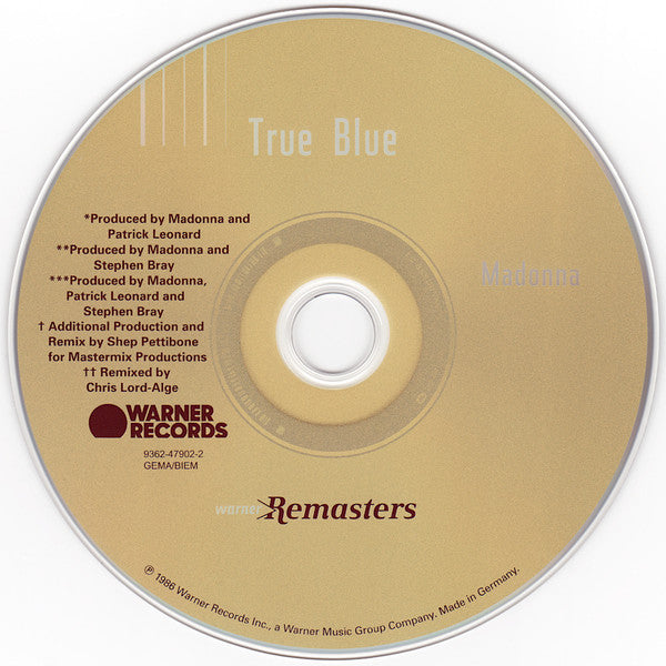 True Blue - Madonna (2019) (Used)