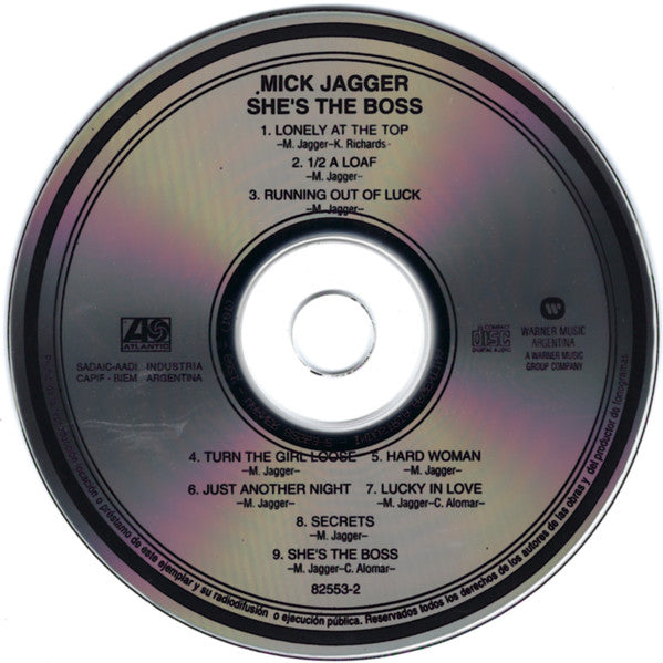 She's The Boss - Mick Jagger (-) (Used)