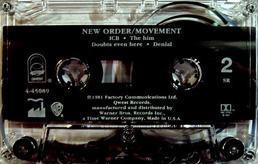 Movement - New Order (1992) (Used)