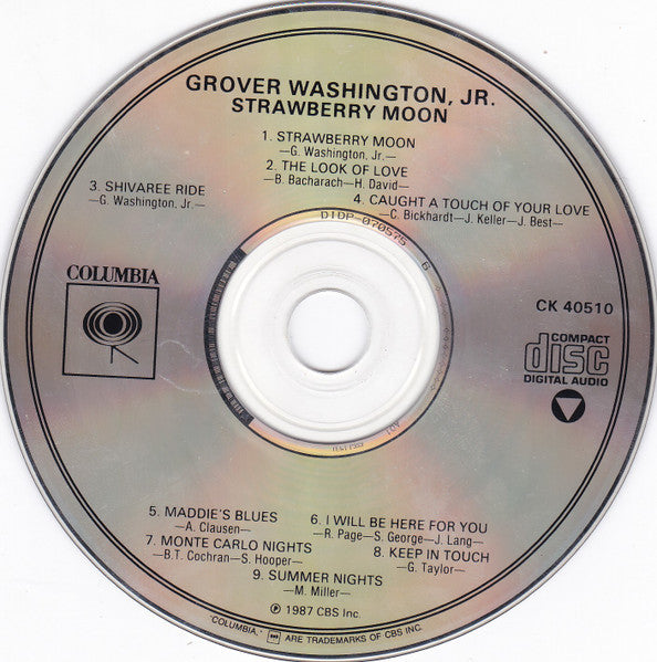 Strawberry Moon - Grover Washington Jr. (-) (Used)