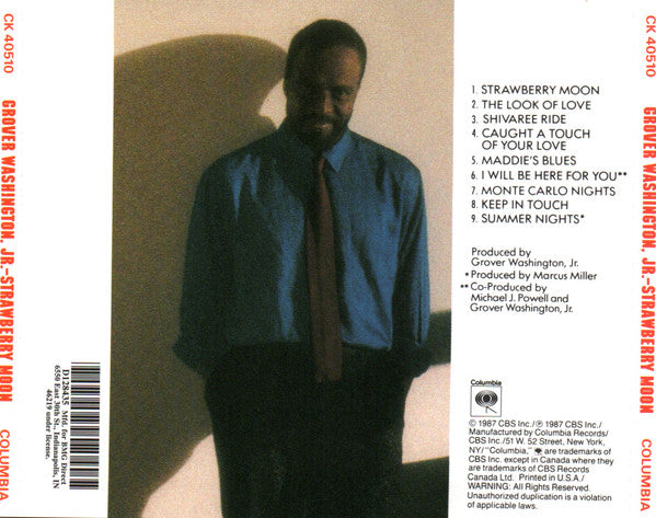 Strawberry Moon - Grover Washington Jr. (-) (Used)