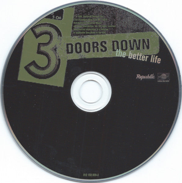 The Better Life - 3 Doors Down (-) (Used)
