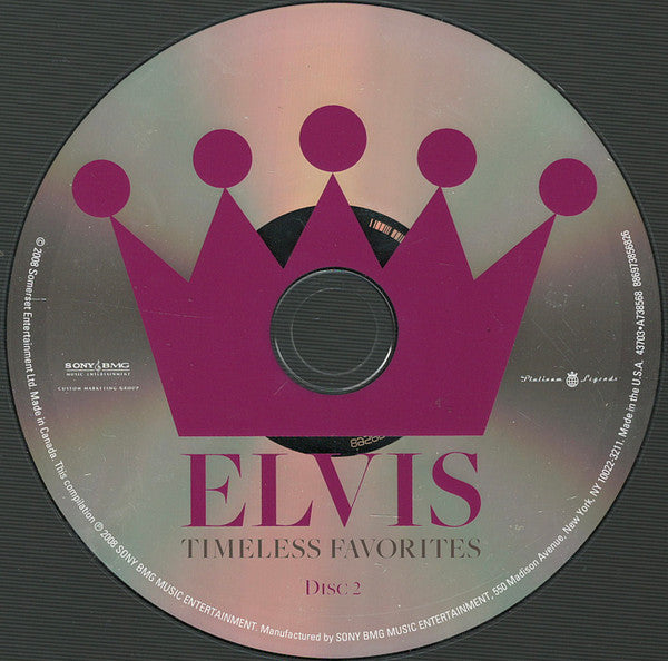 Timeless Favorites - Elvis Presley (2008) (New)