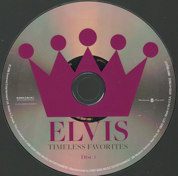 Timeless Favorites - Elvis Presley (2008) (New)