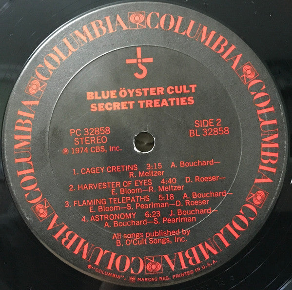 Secret Treaties - Blue Öyster Cult (-) (Used)