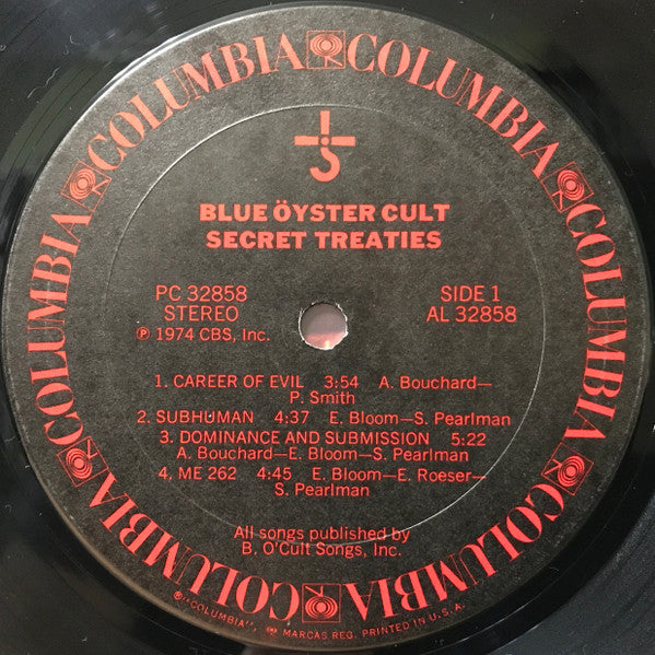 Secret Treaties - Blue Öyster Cult (-) (Used)