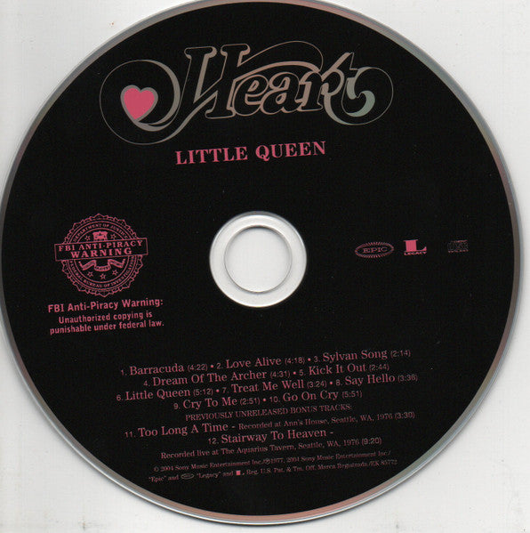 Little Queen - Heart (-) (Used)