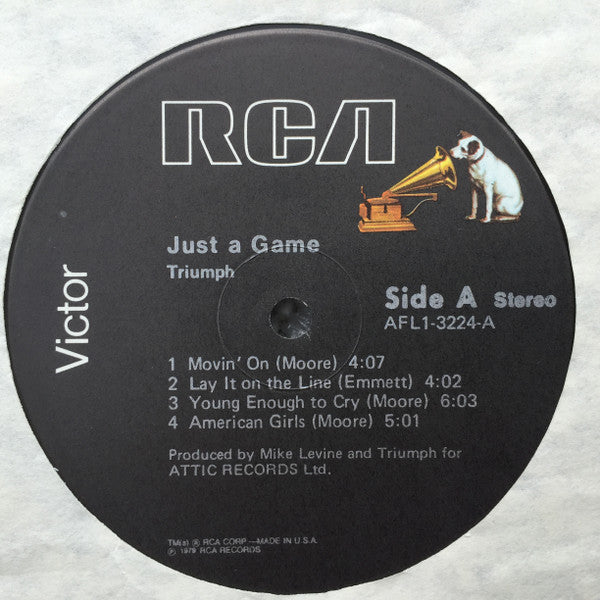 Just A Game - Triumph (1979) (Used)