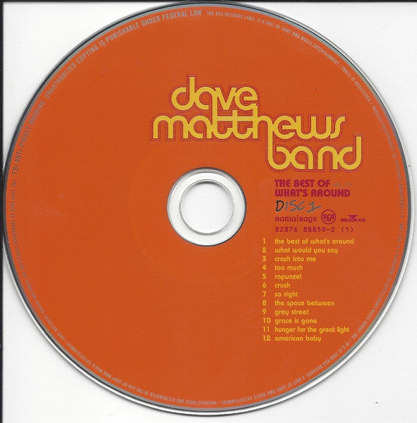 The Best Of What's Around Vol. 01 - Dave Matthews Band (2006) (Used)
