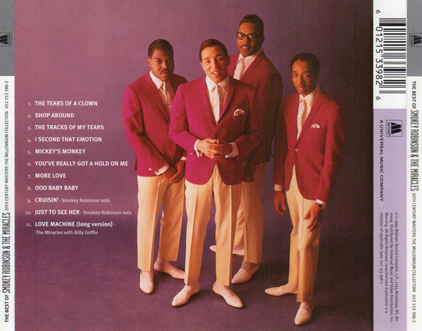 The Best Of Smokey Robinson & The Miracles - Smokey Robinson & The Miracles (1999) (Used)