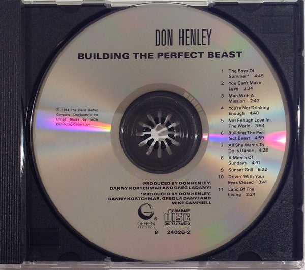 Building The Perfect Beast - Don Henley (-) (Used)