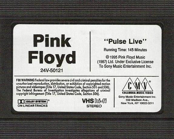 Pulse Live - Pink Floyd (1995) (New)