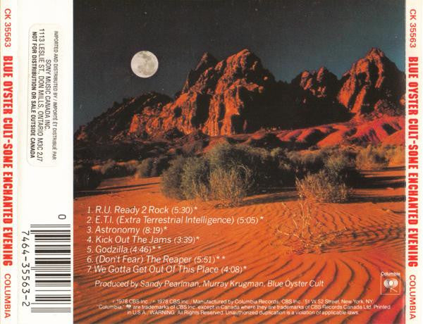 Some Enchanted Evening - Blue Öyster Cult (-) (Used)