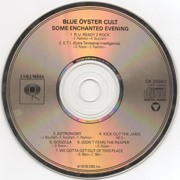 Some Enchanted Evening - Blue Öyster Cult (-) (Used)