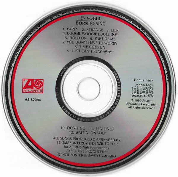 Born To Sing - En Vogue (1990) (Used) Ph