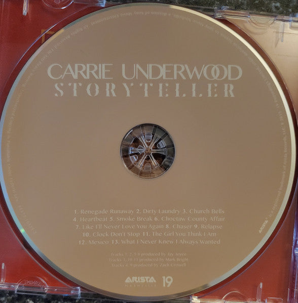 Storyteller - Carrie Underwood (2015) (Used)