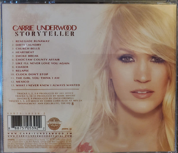 Storyteller - Carrie Underwood (2015) (Used)