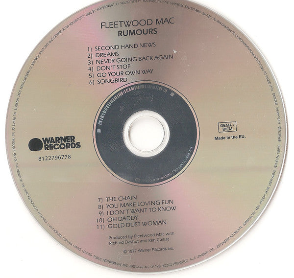 Rumours - Fleetwood Mac (2019) (Used)