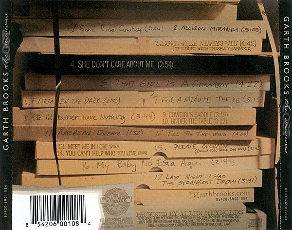 The Lost Sessions - Garth Brooks (2005) (New)