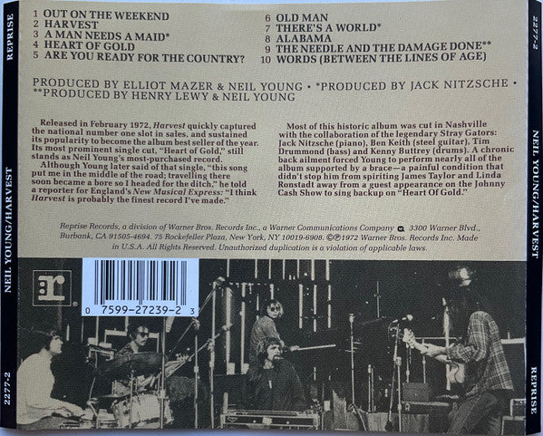Harvest - Neil Young (-) (Used)
