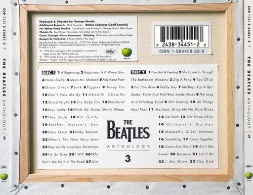 Anthology 3 - The Beatles (1996) (Used)
