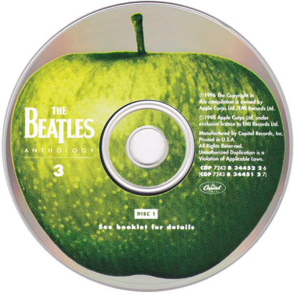 Anthology 3 - The Beatles (1996) (Used)